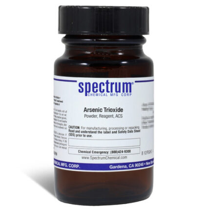 Arsenic Trioxide, Powder, Reagent, ACS Grade, 125 grams