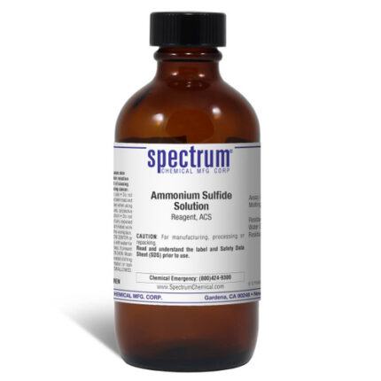 Ammonium Sulfide Solution, Reagent, ACS Grade, 100 mL