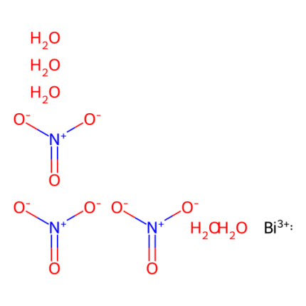 Bismuth nitrate pentahydrate, min 98%, ACS Grade, 100 grams