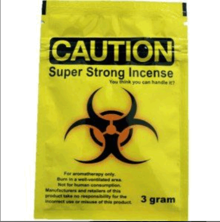 Buy Caution Gold Herbal Incense 3g Online