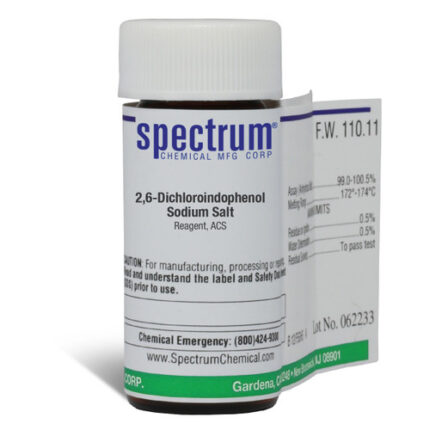 2,6-Dichloroindophenol Sodium Salt, Reagent, ACS Grade, 1 gram