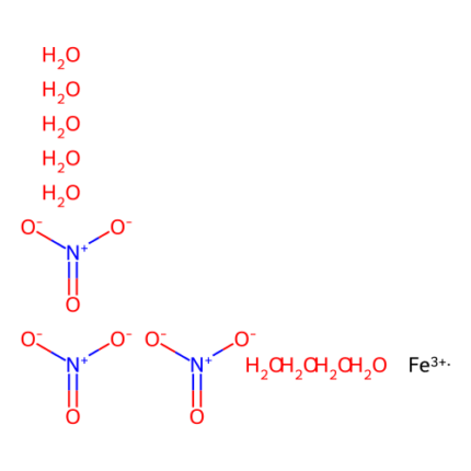 Iron(III) nitrate nonahydrate, 250 grams, ACS Grade