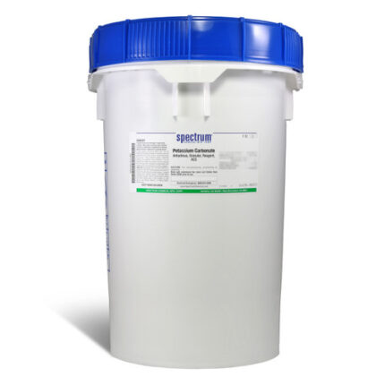 Potassium Carbonate, Anhydrous, Granular, Reagent, ACS Grade, 12 kg