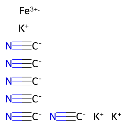 Potassium hexacyanoferrate(III), 100 grams, ACS Grade