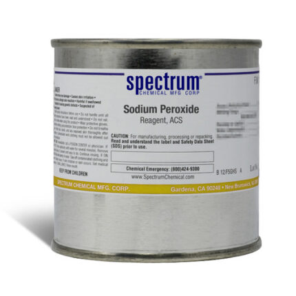 Sodium Peroxide, Reagent, ACS Grade, 25 gramsSodium Peroxide, Reagent, ACS Grade, 25 grams