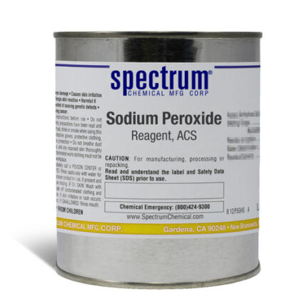 Sodium Peroxide, Reagent, ACS Grade, 500 grams