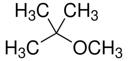 Methyl tert-Butyl Ether, MTBE, ACS Grade, 99%+ (GC), 200 Liter